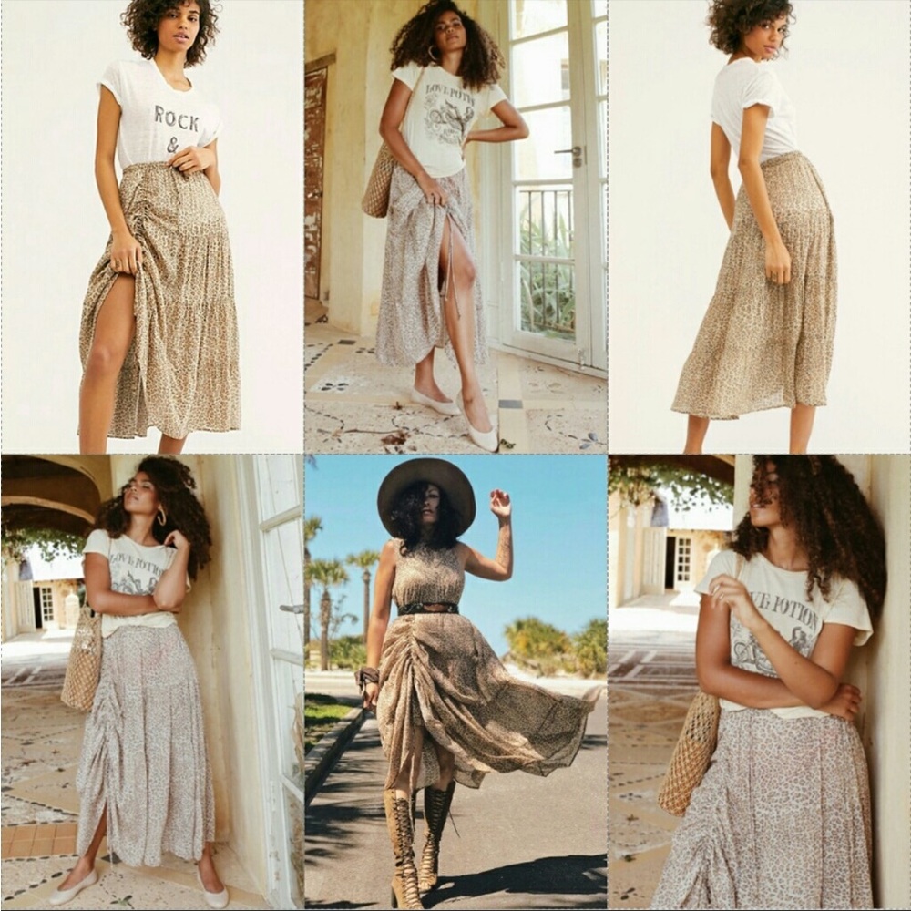 Spell & the Gypsy Collective Frankie Peasant Skirt Small 💛🖤 - Picture 8 of 12